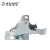 Import Industrial large medium duty caster top plate brake bracket durable rubber caster wheel for shelf trolley from China