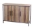 Import Industrial vintage furniture living room metal and wooden cabinet set from China