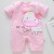 Import Infant cotton one-piece dress baby romper newborn summer jumpsuit short-sleeve dress from China