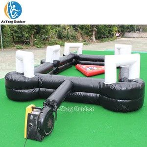 Inflatable Human Football Billiards Table Soccer Game Pool for sale