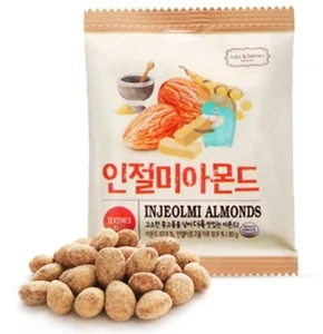 INJEOLMI AMONDS 20G Korean traditional amond snacks