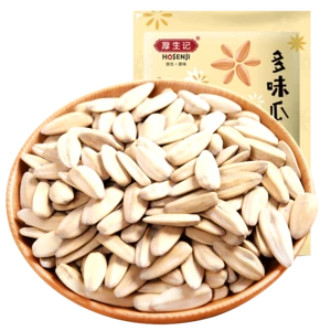 inner Mongolia origin Hosenji brand OEM service hotsale multi- flavor sunflower seed kernels snack food