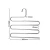 Import Inspring S pants hangers, Stainless Steel S-type Multi-Purpose Magic Closet Hangers Space Saver Storage Rack from China