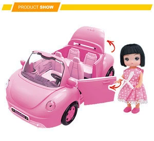 interesting colorful mini kitchen play set kids car toys with doll