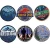 Import Iron On Embroidered Patch Motif Applique Diver DIY Decoration Sew Jeans Jacket Clothing Handbag Shoes Caps Crafts Project from Hong Kong