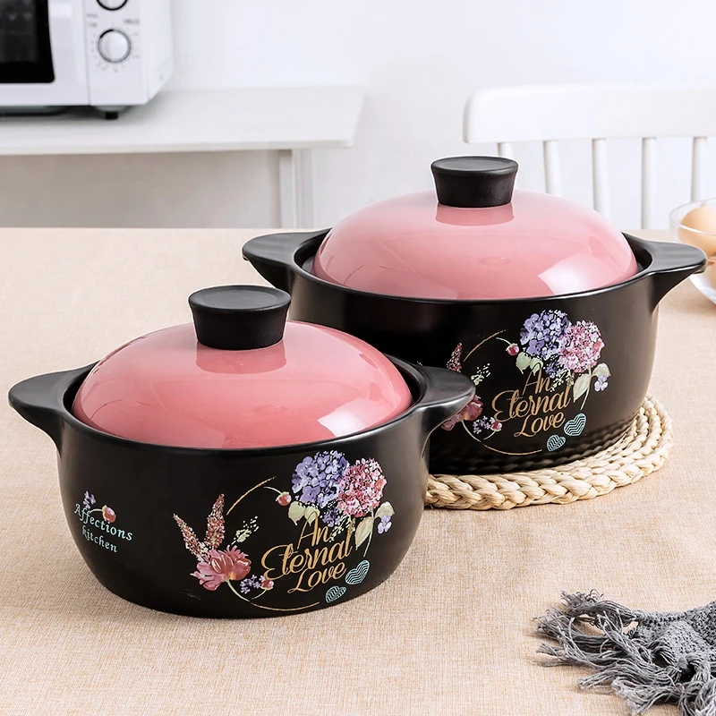 Japanese Style Tableware Casserole High Temperature Electric Ceramic Stove Dedicated Gas Stove Household Stew Pot