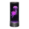Jelly Fish Led Night Light Acrylic Tank Jellyfish Lamp Aquarium Accessories