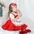 Kids casual floral embroidery vintage spanish dress summer Christmas baby girls dress