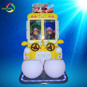 Kids Game Coin Operated Amusement Video Car Racing Game Machine