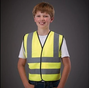 Kids Hi Vis Vest Children High Visibility Waistcoat Safety Vest Children