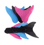 Kids Swimming Fins Training Flipper Mermaid Swim Fin Swimming Foot Flipper Diving Feet Tail For Children Water Sports Training