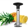 Kitchen gadgets 2020 accessories pineapple peeler corer 304 stainless steel vegetable slicer cutter with round handle