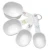 Import kitchenware white Plastic Measuring Cups And Spoons Set from China