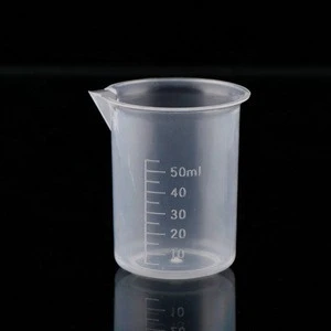 Lab Hot Sale Pp Plastic Beaker Measuring Cups For Lab Use