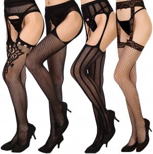 Lady sexy underwear sexy  silk stockings long tube anti silk temptation net socks