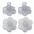 Import Lady&#x27;s High Heels Flower Shape Non Slip Heel Cover Cap Heel Protectors For Party from China