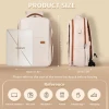 Laptop Backpack for Women Large Travel Backpack Airline Approved with Luggage Strap Water Resistant College Work Bag for Men