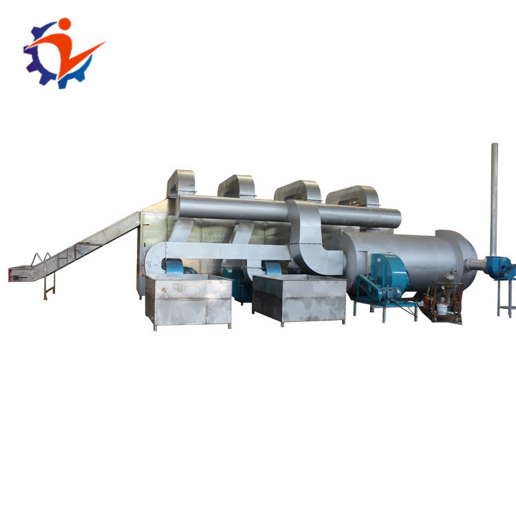 large scale output steam heated Biomass Pellet Continuous hemp dryer for farms