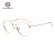 Import Latest round metal eyeglasses frame adult eyewear wholesale China unisex optical frame from China