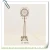 Import LC-89209 high quality grandfather gift antique metal floor stand clock from China