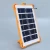 Import Led emergency light solar type with usb socket power bank from China