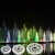 Import LED Fountain pool lights 9W RGB color changeable and single color Input DC 12V 304 stainless steel material from China