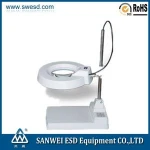 LED magnifying inspection lamp with 3D 5D 8D