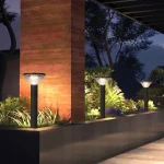 LED waterproof wireless motion sensor solar wall lamp outdoors