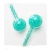 Import light blue beads hot sale massage for face gel ice roller cold ice globes to reduce swelling smoothing face skin from China