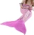 Import Lightweight  Fin Fun Mermaid Tail Blanket Glittering Flannel Mermaid Tail Blankets for Girls from China