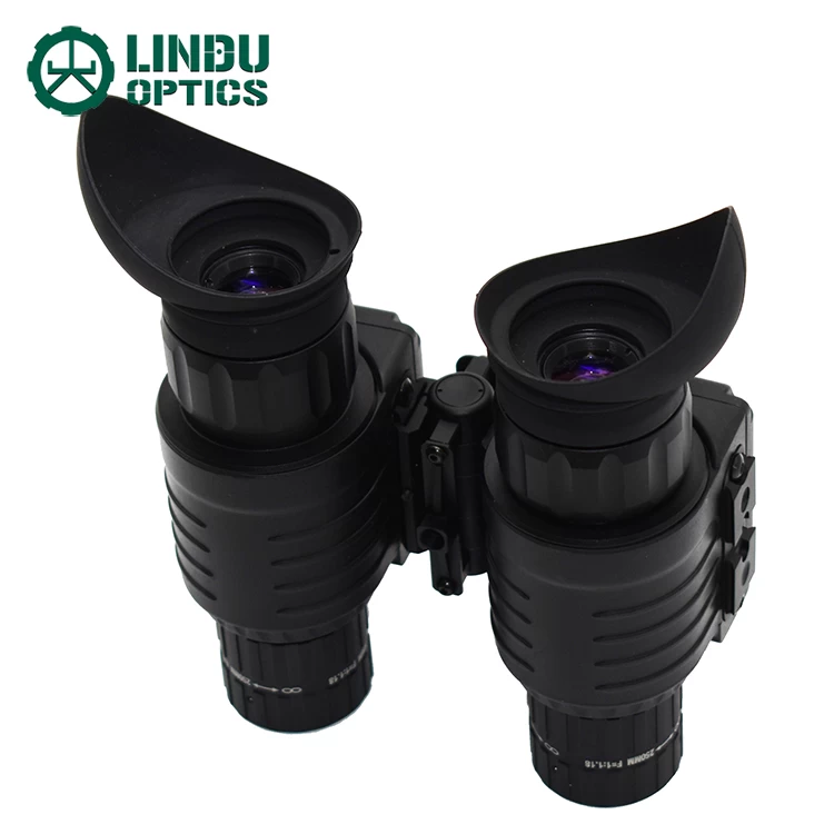 LINDU OPTICS build in IR illuminator head mounted binoculars infrared night vision
