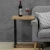 Import Living Room Furniture Industrial Style  Pipe C-Shaped End Table Black Side Tables from China