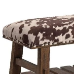 Long Sofa Furniture Rustic Solid Wood Shoe Rack Wooden Bench Stool Ottoman