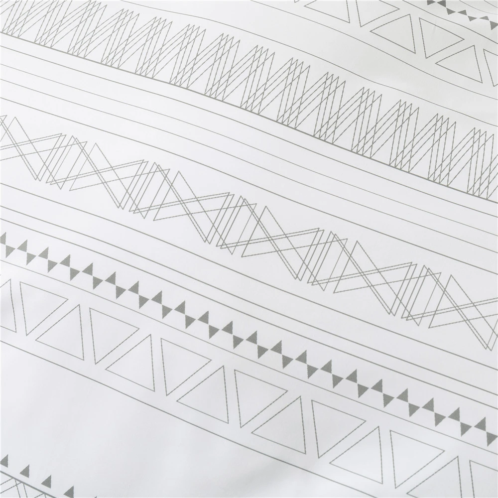 Luxury 3pcs home 3D Print Linen 100% Polyester Fibre Bedding Duvet Cover Sets
