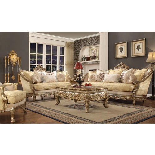 Luxury Home Furniture Wooden Antique Sofa Set,Sectional Sofa Living Room Furniture