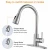 Import Luxury stainless steel pull out folding kitchen faucet tap from China
