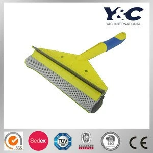 luxury window squeegee,car window cleaner,squeegee with sponge and blade for car