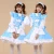 Maid Dress Sweet Girls Restaurant Waiters Uniform Bow Maid Costume
