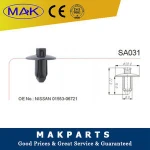 MAK High quality auto car body Plastic clips and fasteners OEM:01553-06721