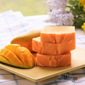 Mango handmade cold soap