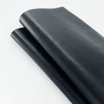 Manufacture Directly Synthetic Leather Microfiber PU Leather for shoes bags PVC Velvet feeling designer leather free sample