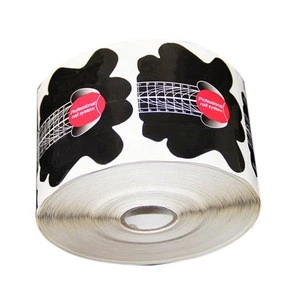 Manufacturer 500 Pcs Each Roll Sticker Paper Acrylic Nail Art Form,OEM Private Label Nail Form