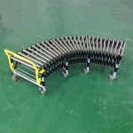 Material handling conveying equipment automatic belt conveyor for loading unloading