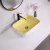 Import Matt Color rectangular Ceramic lavabo art luxury bathroom sinks wash basin Price from China
