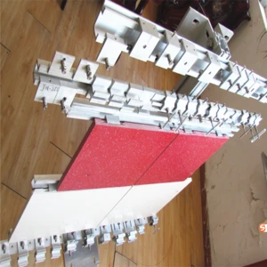 Mechanical Dry-hanging Anchorage System for  Office Building Stone Curtain Wall Marble Cladding Fixing Systems