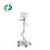 Import Medical monitors mobile cart plastic base  quick release design hospital nursing trolley computer desk with wheels from China