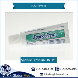 Medline NONTP6I Sparkle Fresh Medical Toothpaste