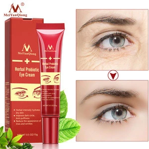 MeiYanQiong NEW Anti Wrinkle Anti Aging Eye Cream Herbal Probiotic Ageless Remove Dark Circles Puffiness Repair Eyes Serum Care
