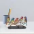 Import Metal bird table art home room art decoration double sided metal stained birds on branch desktop ornaments from China