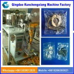 Metallized plastic caps packaging machine